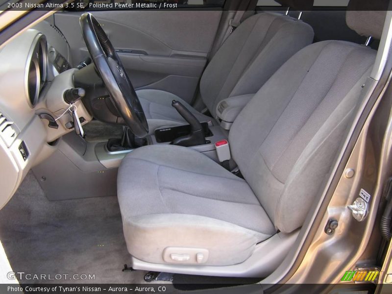 Polished Pewter Metallic / Frost 2003 Nissan Altima 3.5 SE