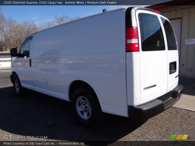 Summit White / Medium Dark Pewter 2006 Chevrolet Express 1500 Cargo Van