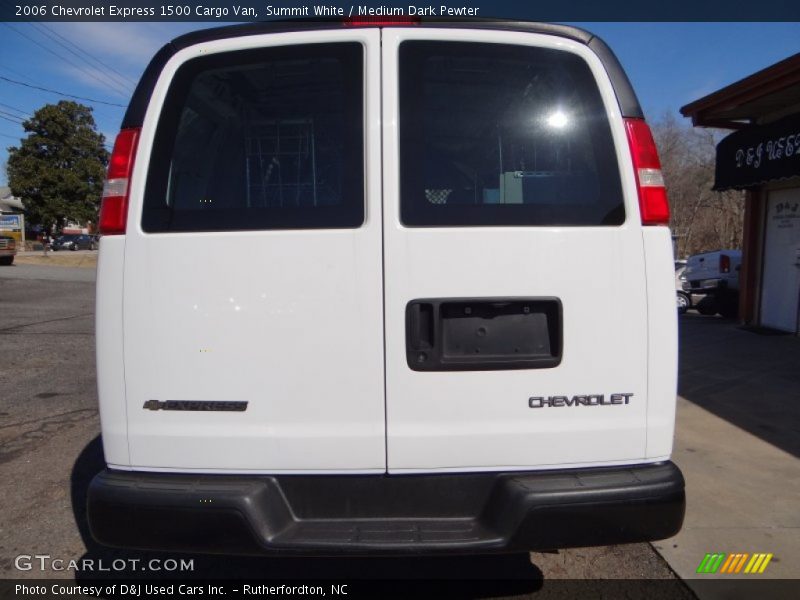 Summit White / Medium Dark Pewter 2006 Chevrolet Express 1500 Cargo Van