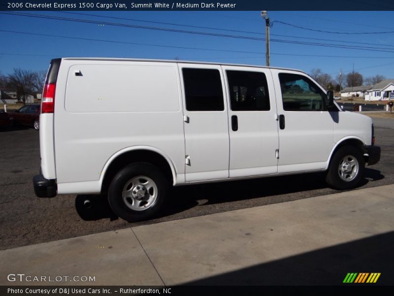 Summit White / Medium Dark Pewter 2006 Chevrolet Express 1500 Cargo Van