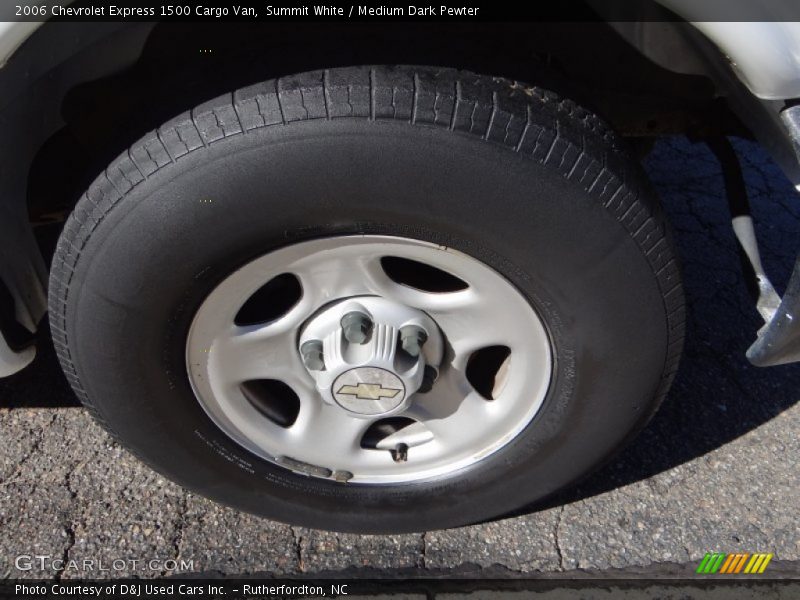 Summit White / Medium Dark Pewter 2006 Chevrolet Express 1500 Cargo Van