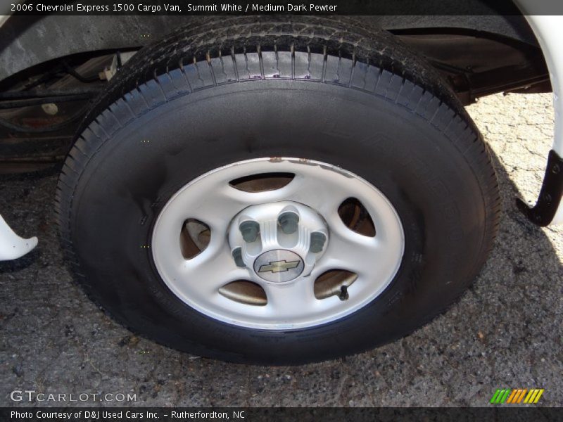 Summit White / Medium Dark Pewter 2006 Chevrolet Express 1500 Cargo Van