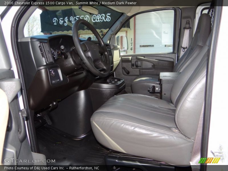 Summit White / Medium Dark Pewter 2006 Chevrolet Express 1500 Cargo Van