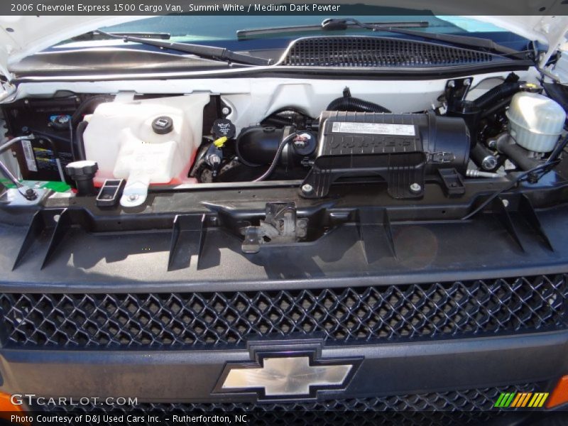 Summit White / Medium Dark Pewter 2006 Chevrolet Express 1500 Cargo Van