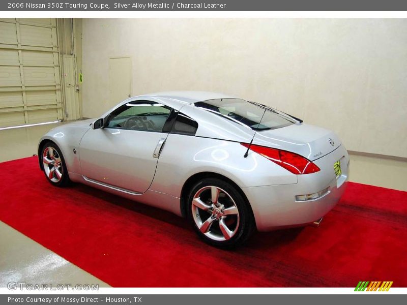 Silver Alloy Metallic / Charcoal Leather 2006 Nissan 350Z Touring Coupe