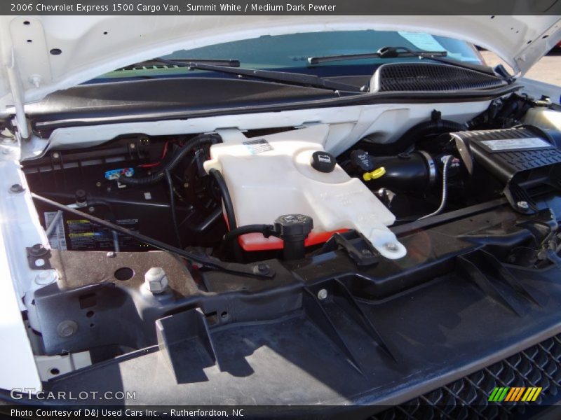 Summit White / Medium Dark Pewter 2006 Chevrolet Express 1500 Cargo Van