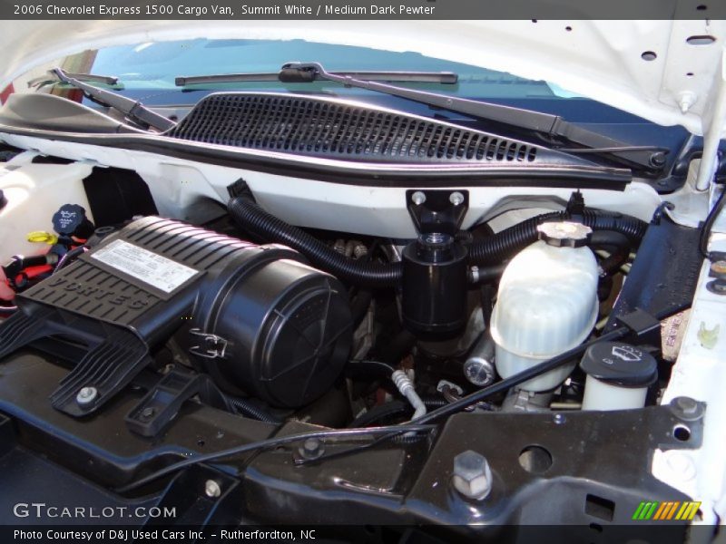 Summit White / Medium Dark Pewter 2006 Chevrolet Express 1500 Cargo Van