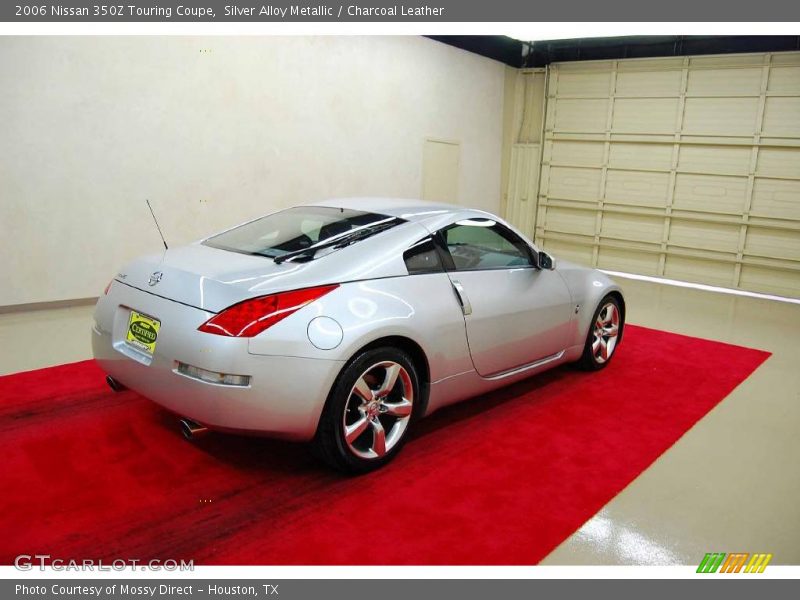 Silver Alloy Metallic / Charcoal Leather 2006 Nissan 350Z Touring Coupe