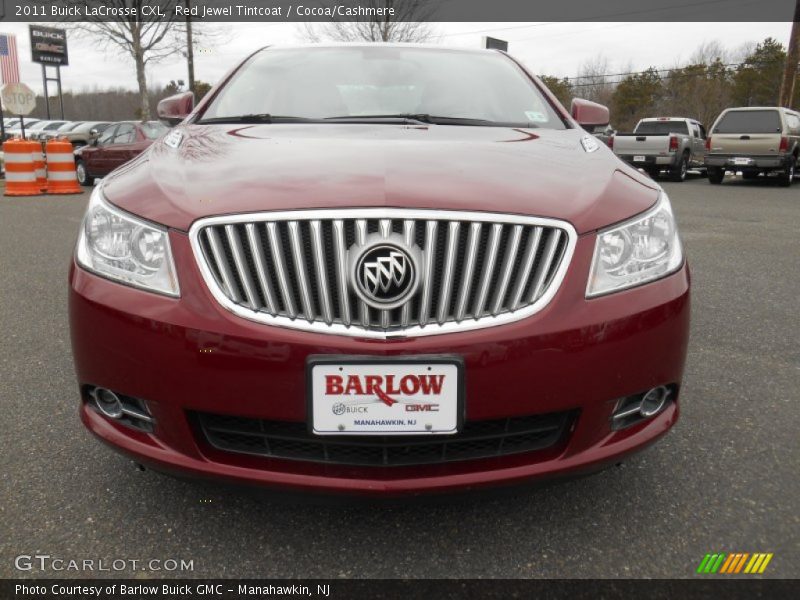 Red Jewel Tintcoat / Cocoa/Cashmere 2011 Buick LaCrosse CXL