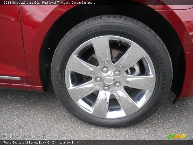 Red Jewel Tintcoat / Cocoa/Cashmere 2011 Buick LaCrosse CXL