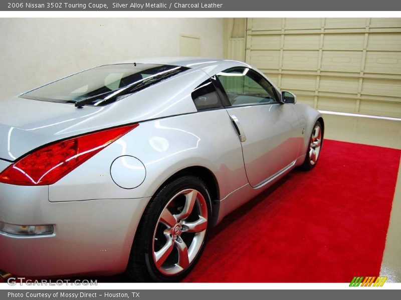 Silver Alloy Metallic / Charcoal Leather 2006 Nissan 350Z Touring Coupe