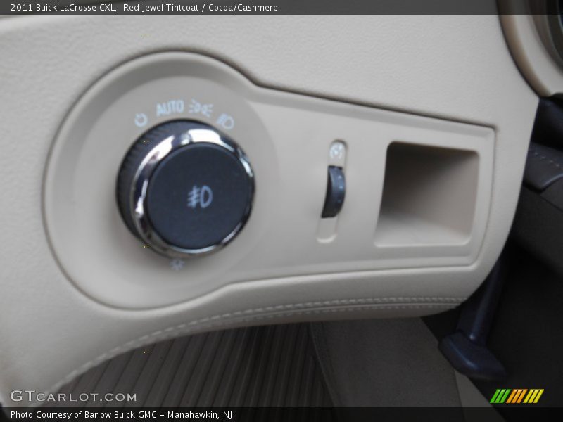 Red Jewel Tintcoat / Cocoa/Cashmere 2011 Buick LaCrosse CXL