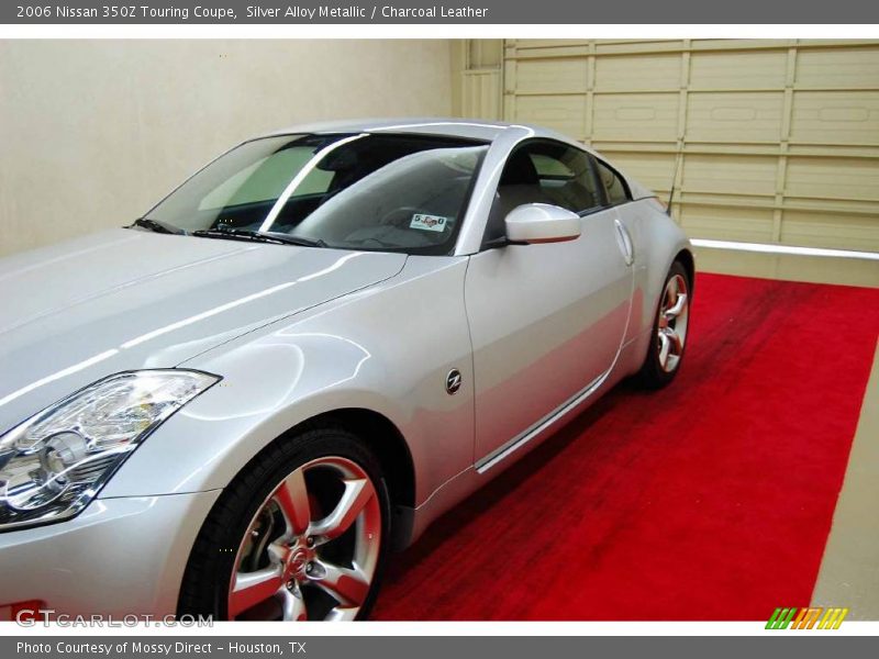 Silver Alloy Metallic / Charcoal Leather 2006 Nissan 350Z Touring Coupe
