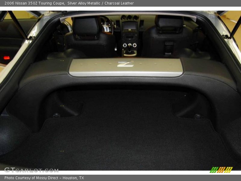 Silver Alloy Metallic / Charcoal Leather 2006 Nissan 350Z Touring Coupe