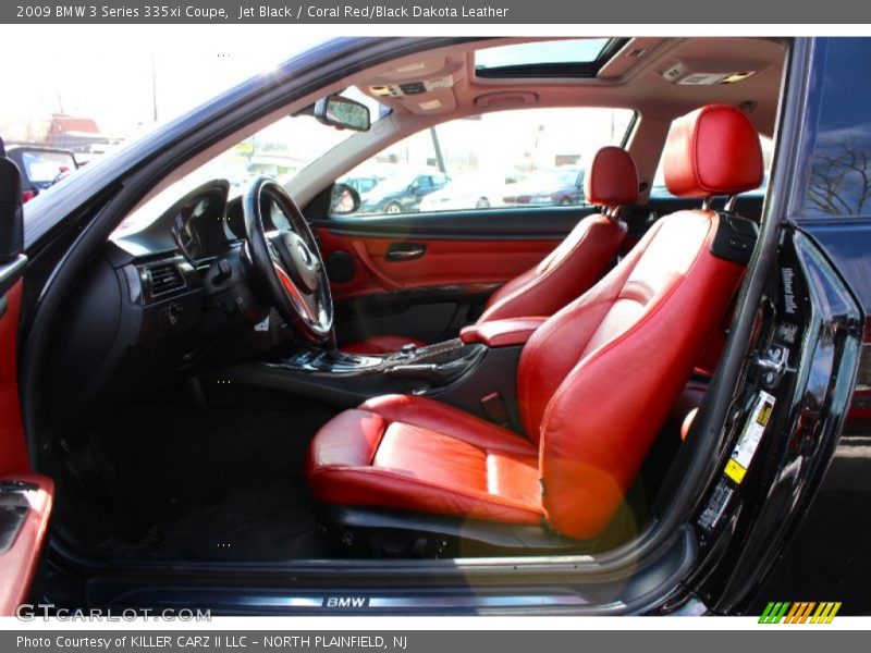 Front Seat of 2009 3 Series 335xi Coupe
