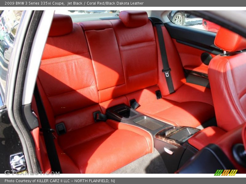 Rear Seat of 2009 3 Series 335xi Coupe