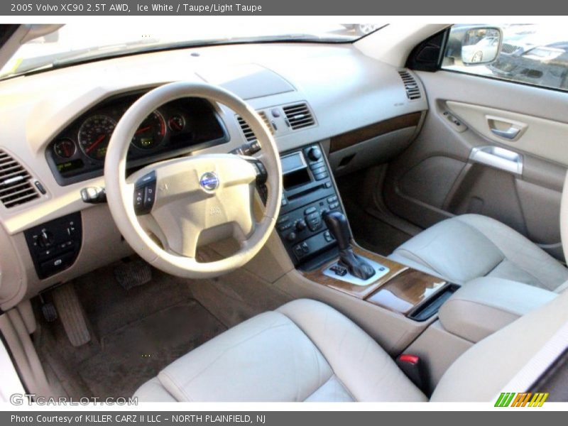  2005 XC90 2.5T AWD Taupe/Light Taupe Interior