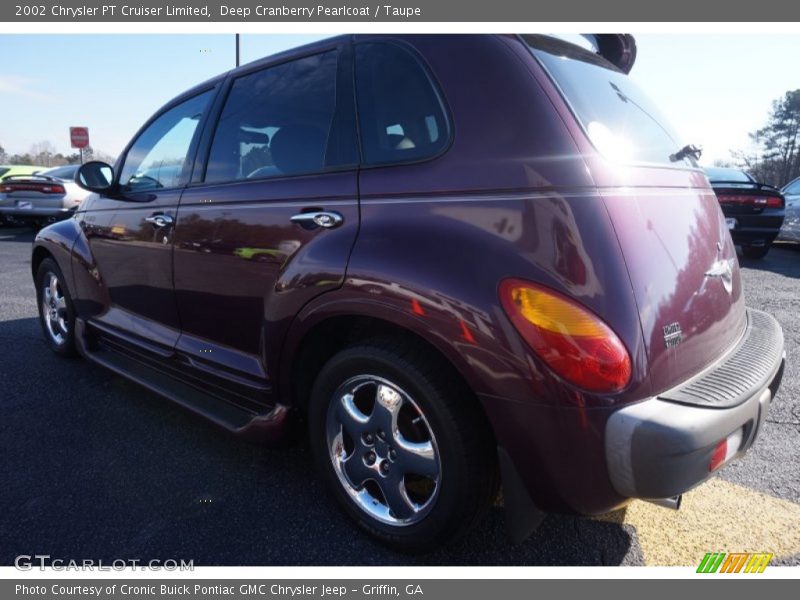 Deep Cranberry Pearlcoat / Taupe 2002 Chrysler PT Cruiser Limited