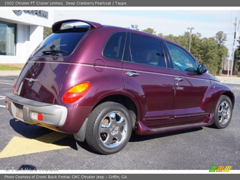 Deep Cranberry Pearlcoat / Taupe 2002 Chrysler PT Cruiser Limited