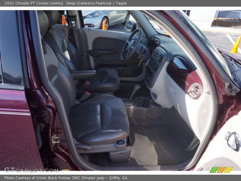 Deep Cranberry Pearlcoat / Taupe 2002 Chrysler PT Cruiser Limited