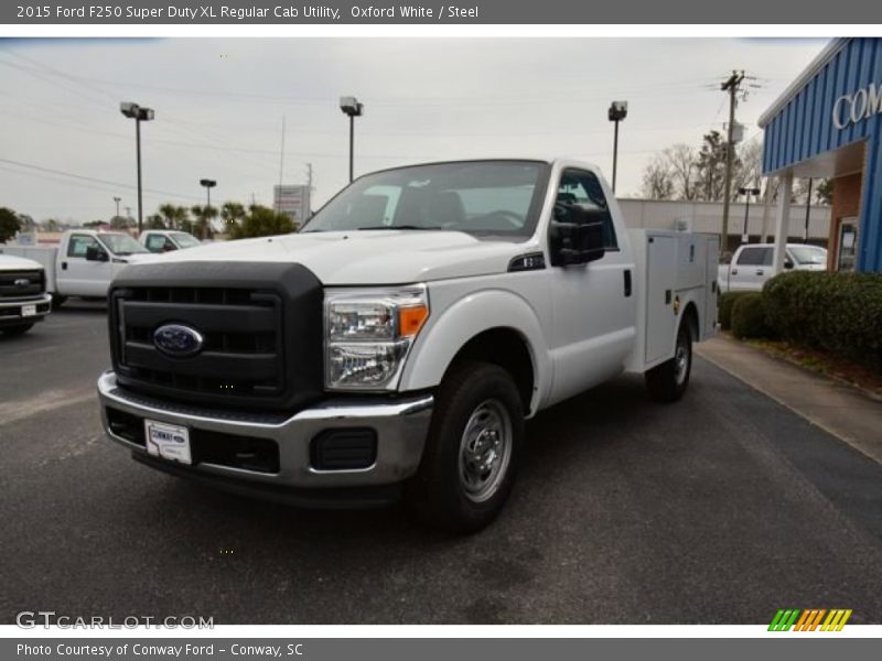 Oxford White / Steel 2015 Ford F250 Super Duty XL Regular Cab Utility