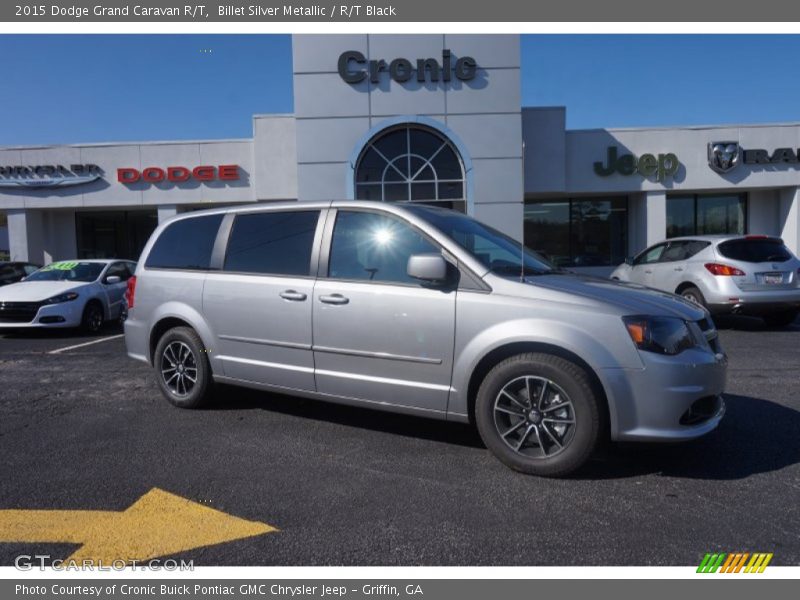 Billet Silver Metallic / R/T Black 2015 Dodge Grand Caravan R/T
