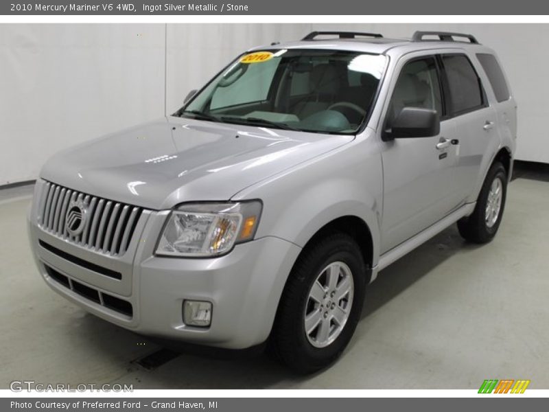 Ingot Silver Metallic / Stone 2010 Mercury Mariner V6 4WD