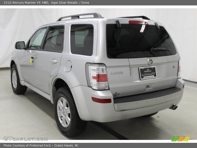 Ingot Silver Metallic / Stone 2010 Mercury Mariner V6 4WD