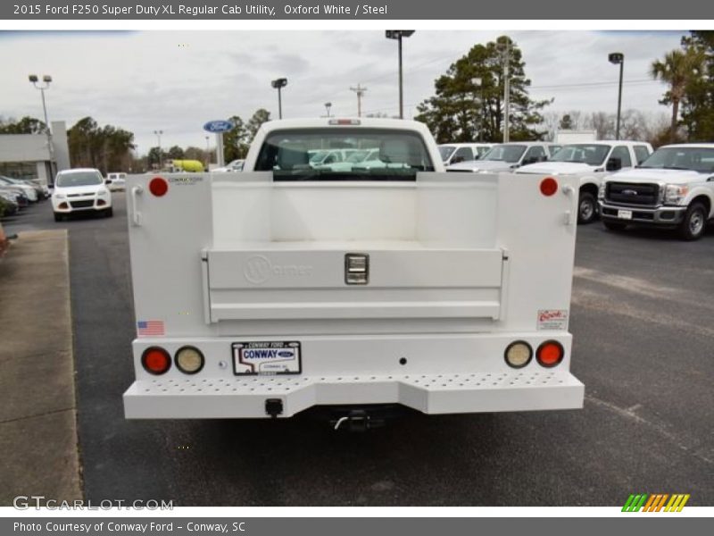 Oxford White / Steel 2015 Ford F250 Super Duty XL Regular Cab Utility