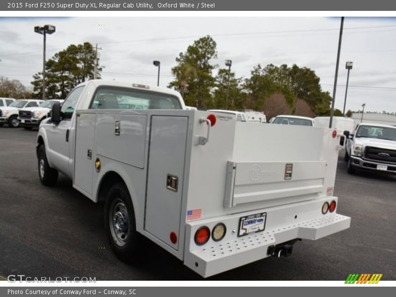 Oxford White / Steel 2015 Ford F250 Super Duty XL Regular Cab Utility