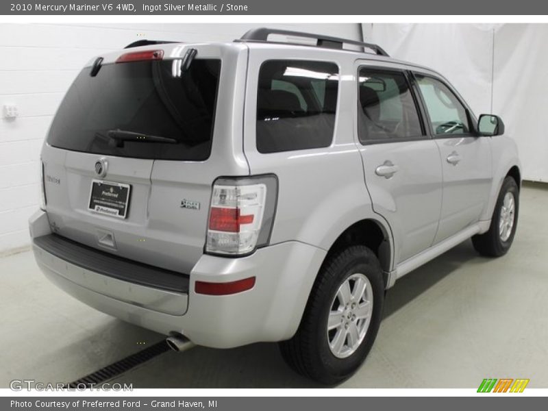 Ingot Silver Metallic / Stone 2010 Mercury Mariner V6 4WD