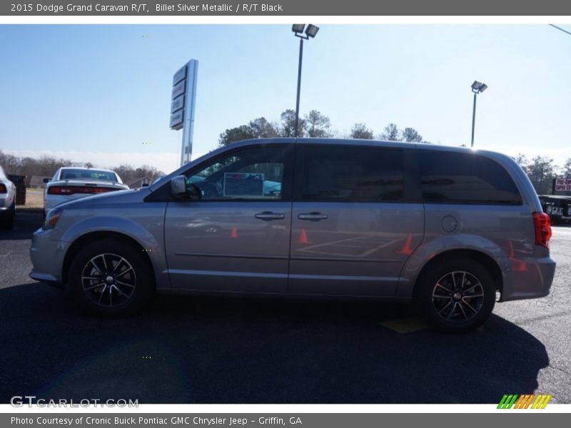 Billet Silver Metallic / R/T Black 2015 Dodge Grand Caravan R/T