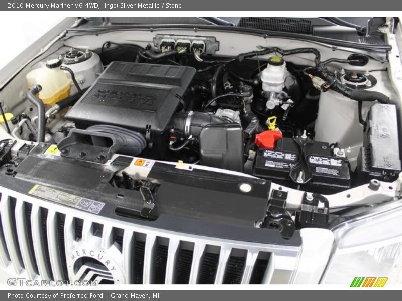 Ingot Silver Metallic / Stone 2010 Mercury Mariner V6 4WD