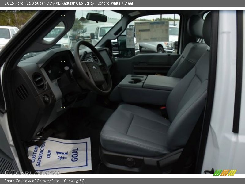 Oxford White / Steel 2015 Ford F250 Super Duty XL Regular Cab Utility