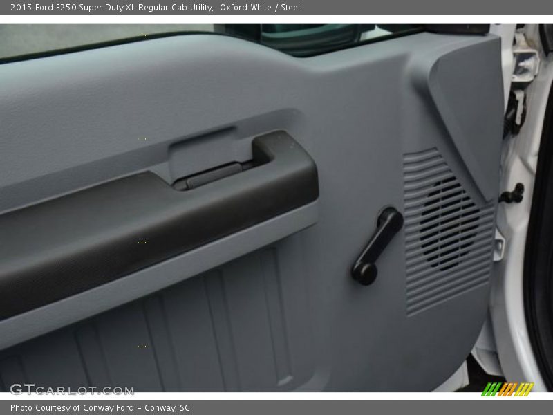 Oxford White / Steel 2015 Ford F250 Super Duty XL Regular Cab Utility