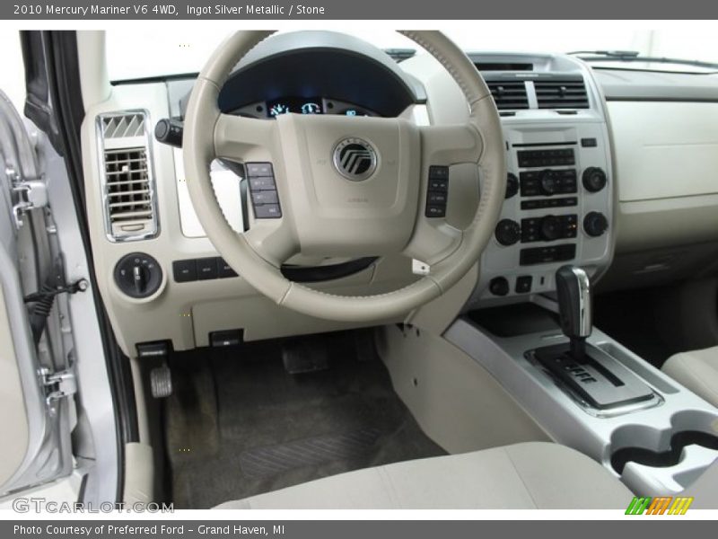 Ingot Silver Metallic / Stone 2010 Mercury Mariner V6 4WD