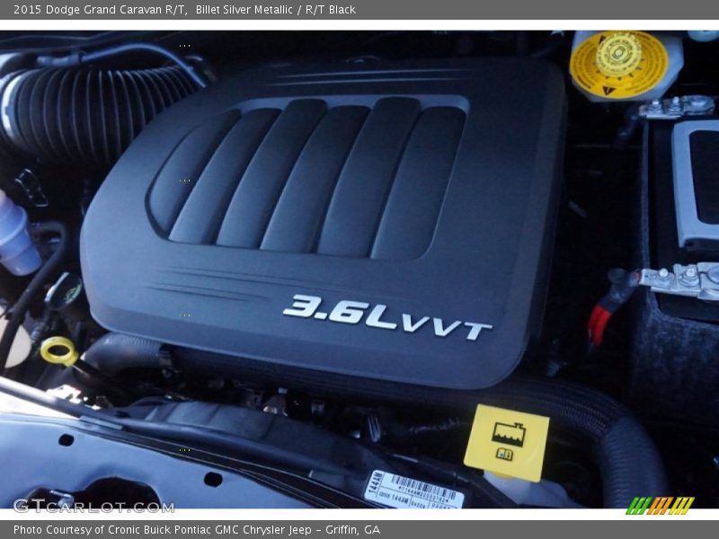 Billet Silver Metallic / R/T Black 2015 Dodge Grand Caravan R/T