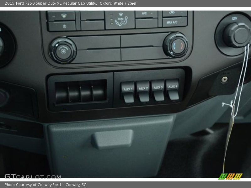 Oxford White / Steel 2015 Ford F250 Super Duty XL Regular Cab Utility