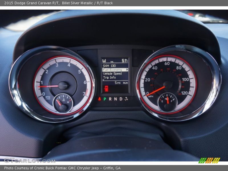 Billet Silver Metallic / R/T Black 2015 Dodge Grand Caravan R/T