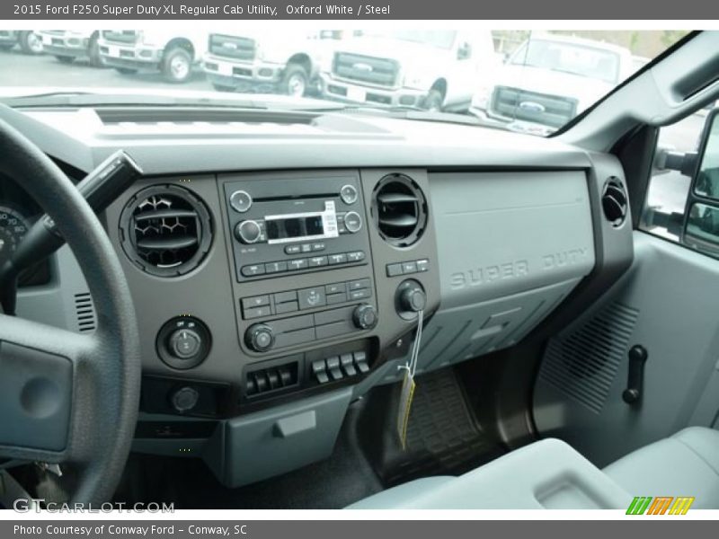 Oxford White / Steel 2015 Ford F250 Super Duty XL Regular Cab Utility
