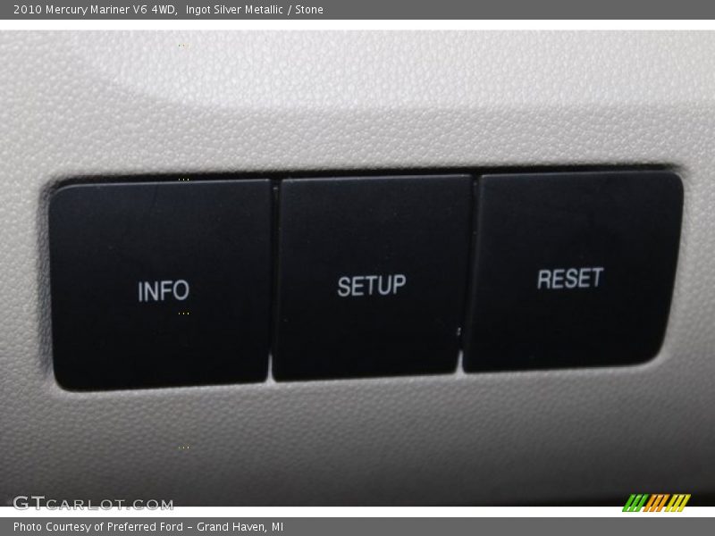 Ingot Silver Metallic / Stone 2010 Mercury Mariner V6 4WD