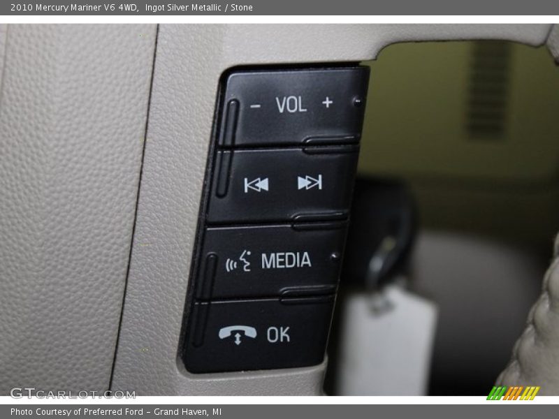 Ingot Silver Metallic / Stone 2010 Mercury Mariner V6 4WD
