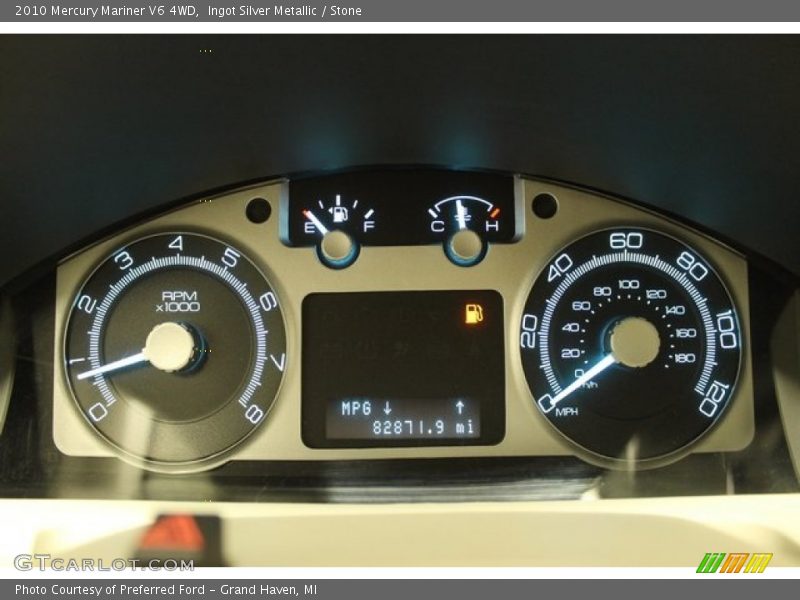  2010 Mariner V6 4WD V6 4WD Gauges