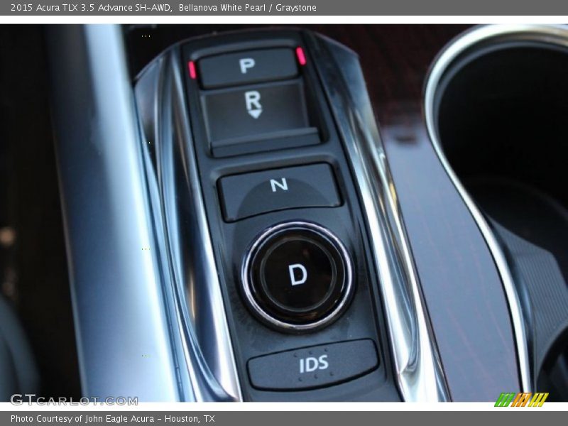 Bellanova White Pearl / Graystone 2015 Acura TLX 3.5 Advance SH-AWD