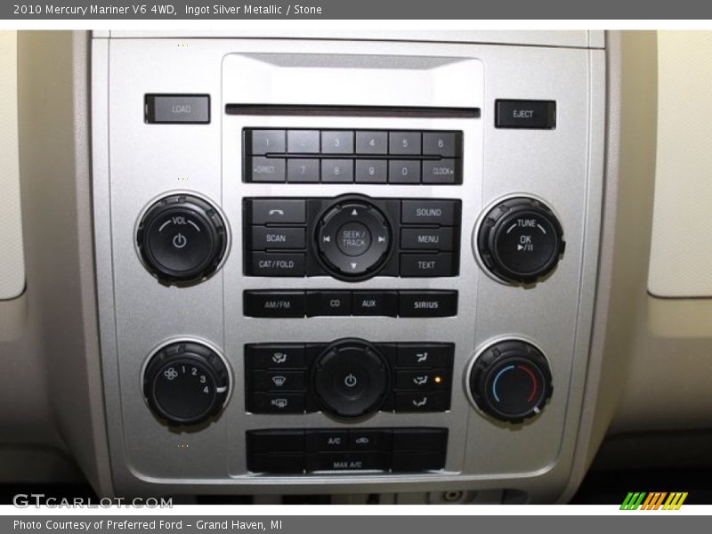 Controls of 2010 Mariner V6 4WD