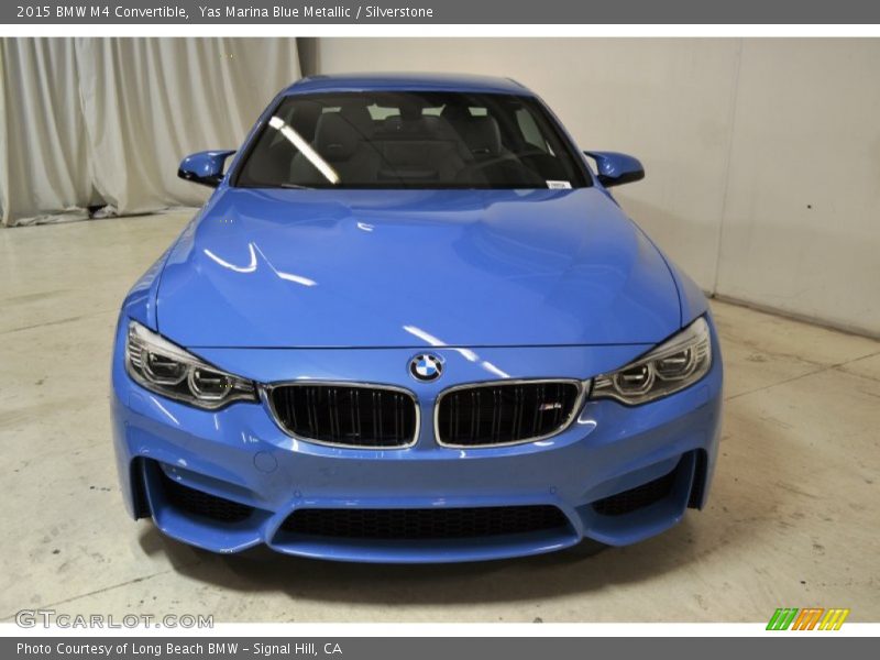  2015 M4 Convertible Yas Marina Blue Metallic