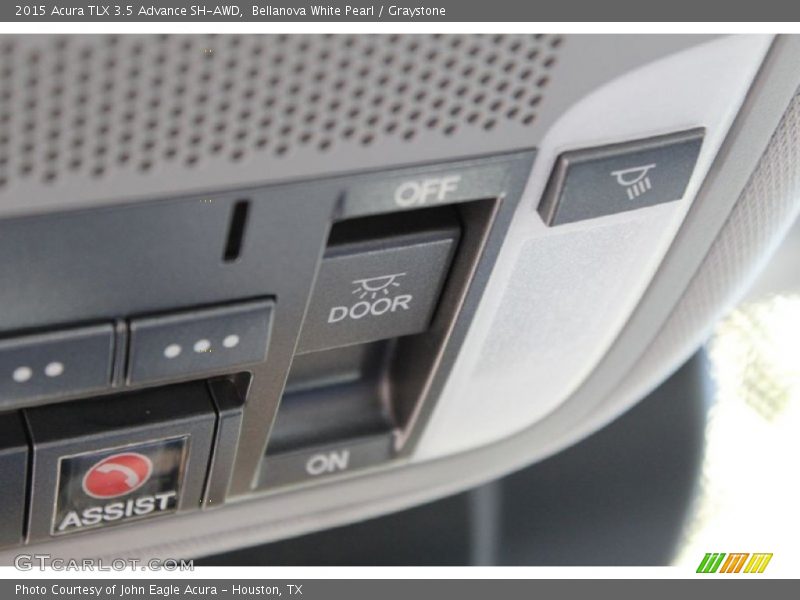 Bellanova White Pearl / Graystone 2015 Acura TLX 3.5 Advance SH-AWD