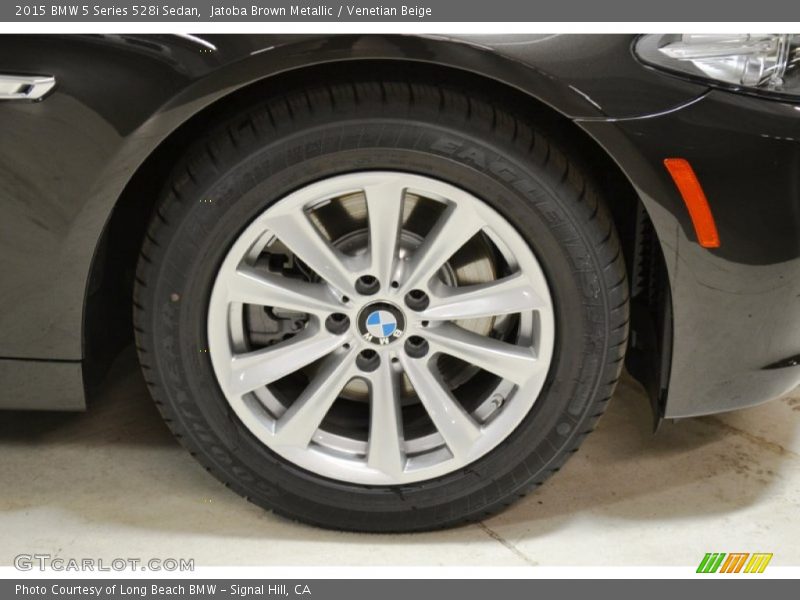 Jatoba Brown Metallic / Venetian Beige 2015 BMW 5 Series 528i Sedan