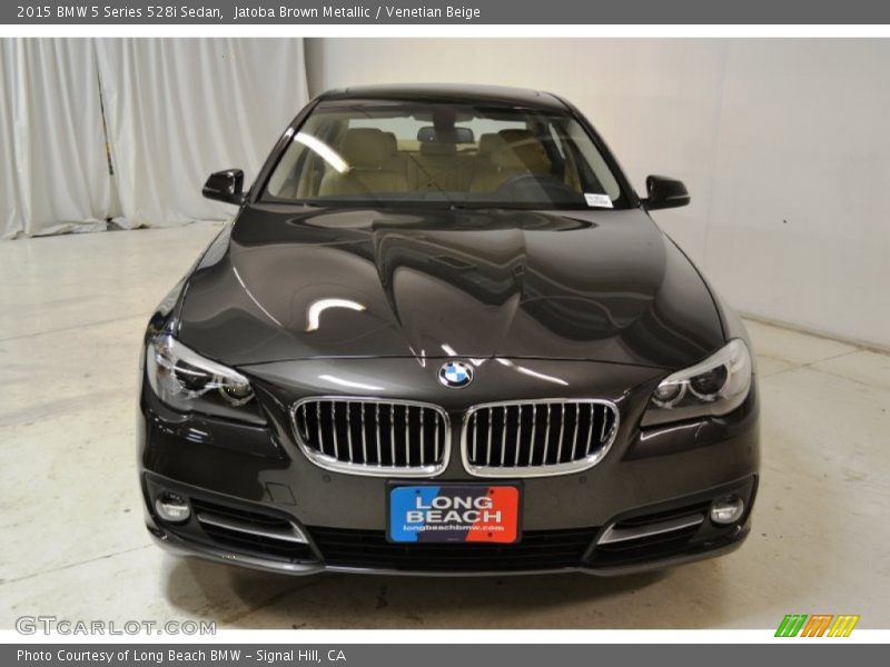 Jatoba Brown Metallic / Venetian Beige 2015 BMW 5 Series 528i Sedan