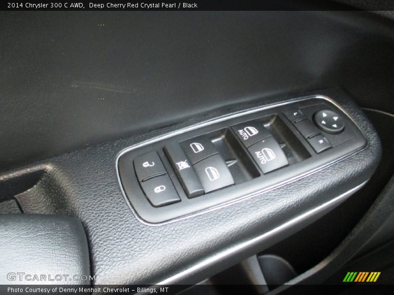 Deep Cherry Red Crystal Pearl / Black 2014 Chrysler 300 C AWD
